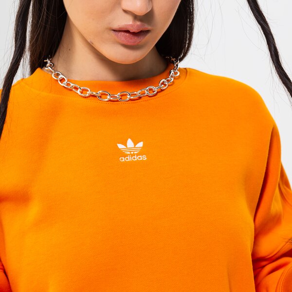 Sieviešu džemperis ADIDAS DŽEMPERIS SWEATSHIRT hf7477 krāsa oranža