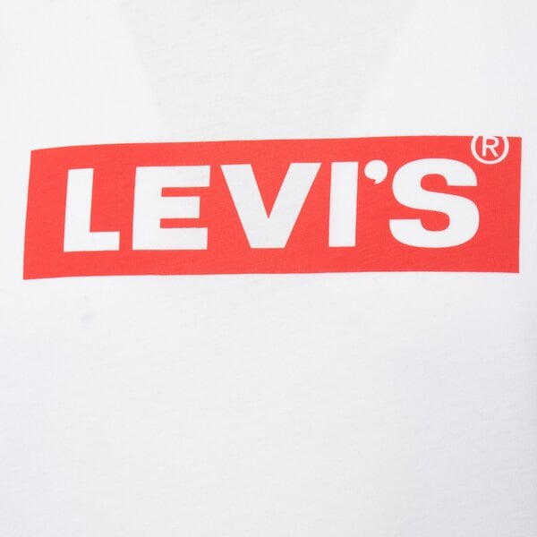 Vīriešu t krekli LEVI'S T-SHIRT BOXTAB T 16143-0181 krāsa balta