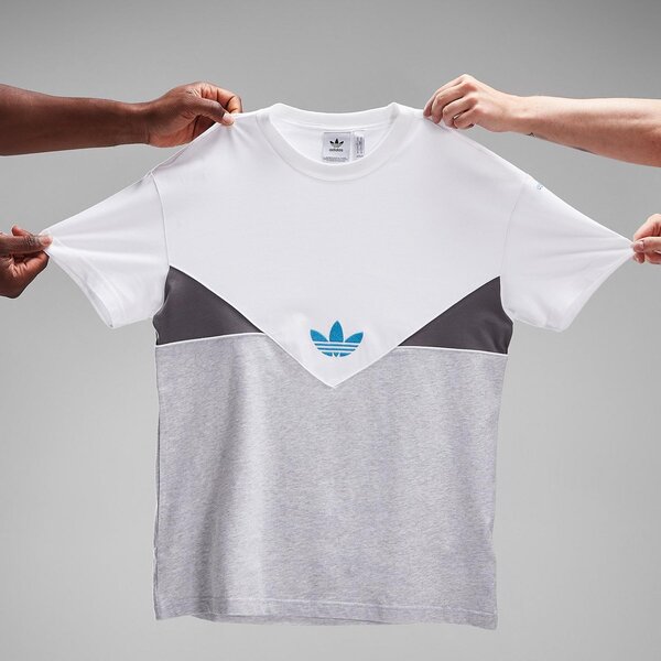 Vīriešu t krekli ADIDAS T-KREKLS C TEE TEE ir8286 krāsa balta