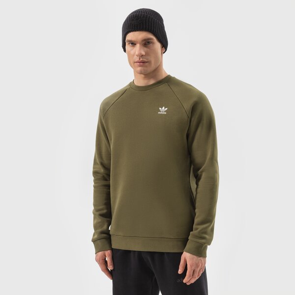 Vīriešu džemperis ADIDAS DŽEMPERIS ESSENTIAL CREW h65674 krāsa haki