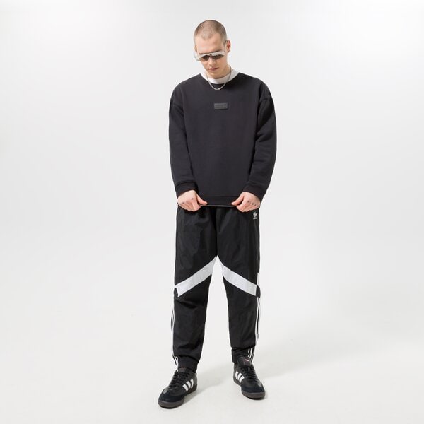 Vīriešu bikses ADIDAS BIKSES WOVEN TP hk7325 krāsa melna