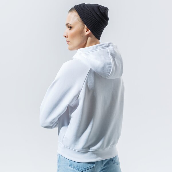 Sieviešu džemperis NIKE  DŽEMPERIS AR KAPUCI  W NSW SWSH HOODIE FLC B cu5676-101 krāsa balta