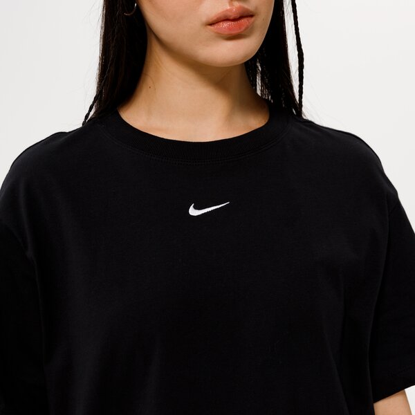 Krekli sievietēm NIKE SPORTSWEAR ESSENTIAL OVERSIZED T SHIRT dn5697-010 krāsa melna