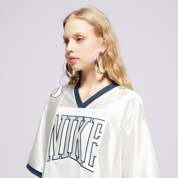 Krekli sievietēm NIKE T-SHIRT W NSW STREET SS GX JRSY TOP hj0280-133 krāsa krēmīga