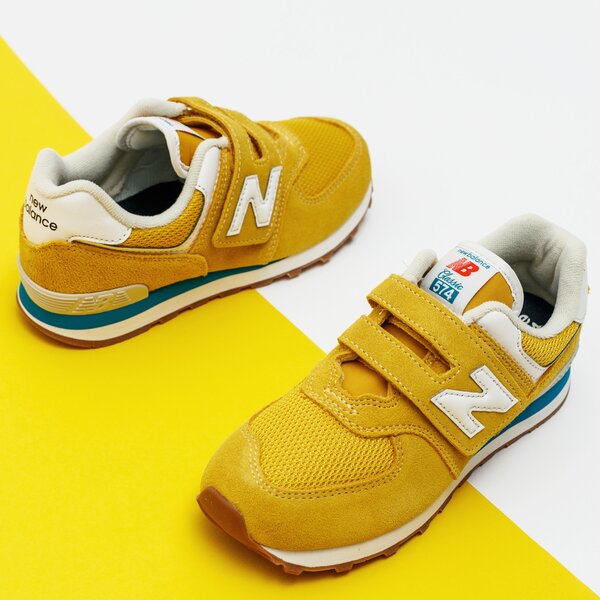 Sporta apavi bērniem NEW BALANCE 574  pv574hb2 krāsa dzeltena