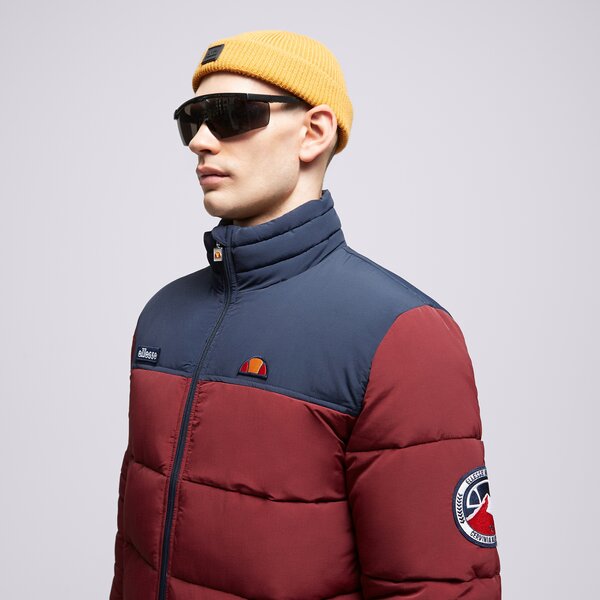 Ziemas jaka vīriešiem ELLESSE JAKA ZIEMAS NEBULA BRGND/NAVY PADDED JACKET shr12789803 krāsa bordo