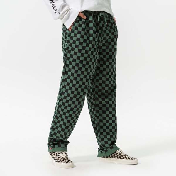 Vīriešu bikses VANS BIKSES RANGE BAGGY TAPERED ELASTIC PANT vn00000dq7m1 krāsa daudzkrāsaina