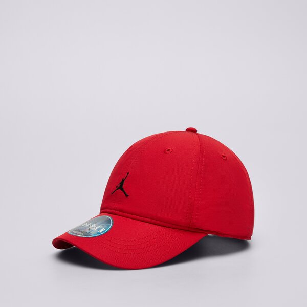 Bērnu cepures ar nagu JORDAN CEPURE JAN JORDAN ESSENTIALS CAP 9a0724-r78 krāsa sarkana