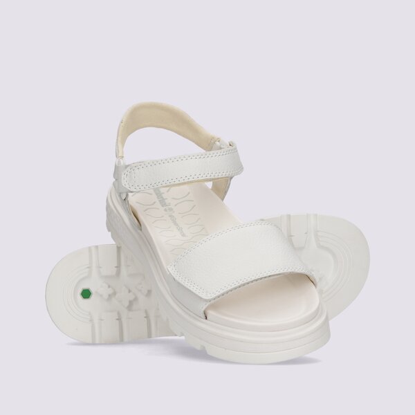 Sieviešu TIMBERLAND RAY CITY SANDAL ANKL STRP tb0a2gbx1001 krāsa balta