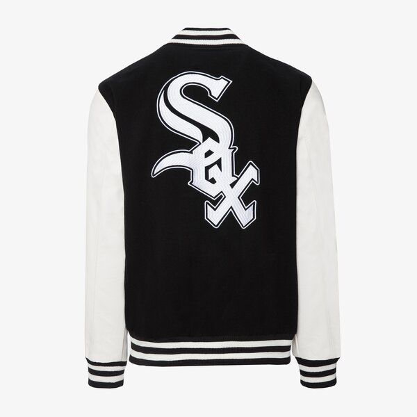 Vīriešu jaka NEW ERA JAKA HERITAGE VARSITY SOX CHICAGO WHITE SOX 60332222 krāsa melna