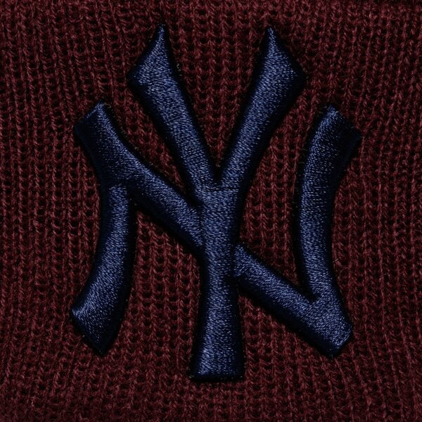 Vīriešu ziemas cepure NEW ERA CEPURE LE BEANIE NYY MRN 60292606 krāsa bordo