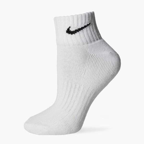 Sieviešu zeķes NIKE ZEĶES CUSH QT 3PR sx4926-101 krāsa balta