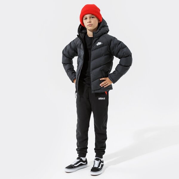 Virsjakas bērniem NIKE JAKA ZIEMAS SPORTSWEAR PADDED JACKET JUNIOR U cu9157-010 krāsa melna