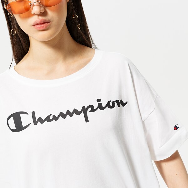 Krekli sievietēm CHAMPION T-KREKLS CREWNECK TEE 114914ww001 krāsa balta