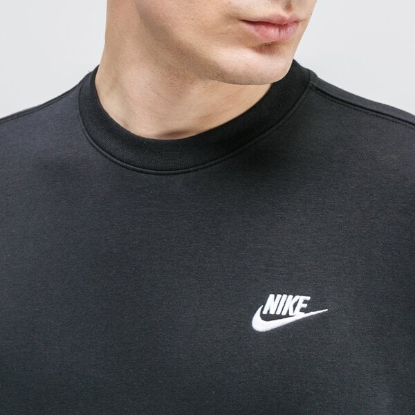 Vīriešu džemperis NIKE DŽEMPERIS SPORTSWEAR CLUB FLEECE bv2662-010 krāsa melna