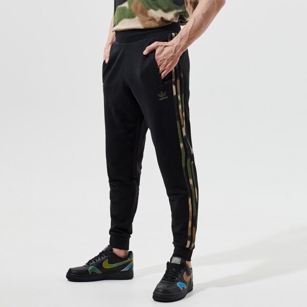 Vīriešu bikses ADIDAS BIKSES CAMO SWEAT PANT gn1861 krāsa melna