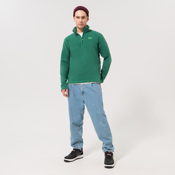 Vīriešu džemperis HELLY HANSEN DŽEMPERIS DAYBREAKER 1/2 ZIP FLEECE 50844486 krāsa zaļa