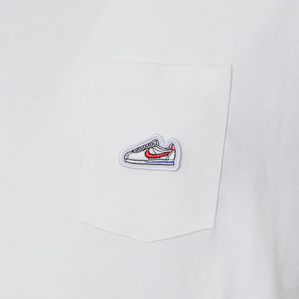 Vīriešu t krekli NIKE T-SHIRT U NSW TEE M90 SNKR PTCH PKT 2 ib1382-100 krāsa balta