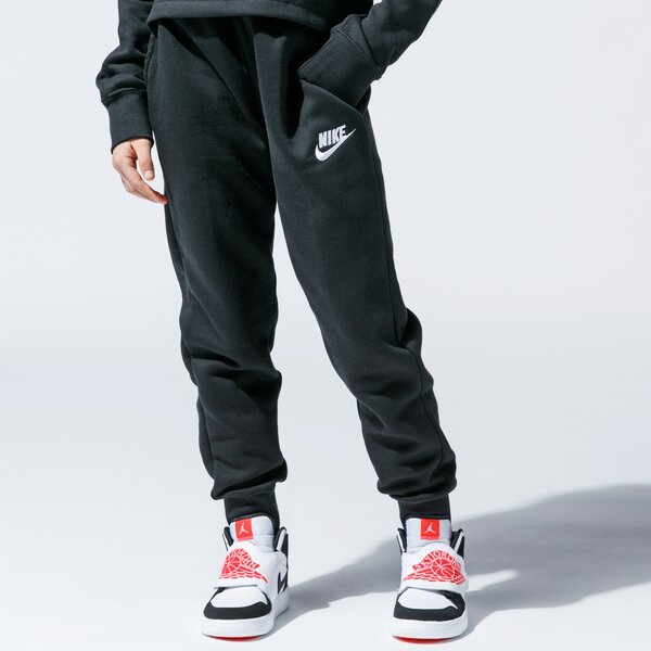 Bērnu bikses NIKE BIKSES SPORTSWEAR GIRL bv2720-010 krāsa melna