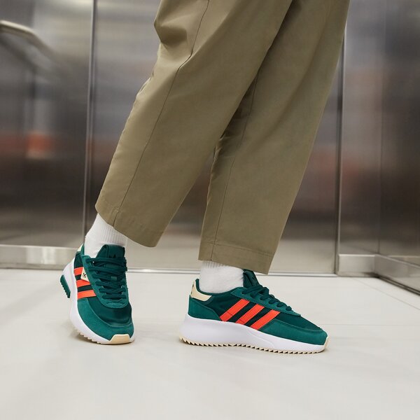 Sporta apavi bērniem ADIDAS RETROPY F2 J ig5127 krāsa zaļa