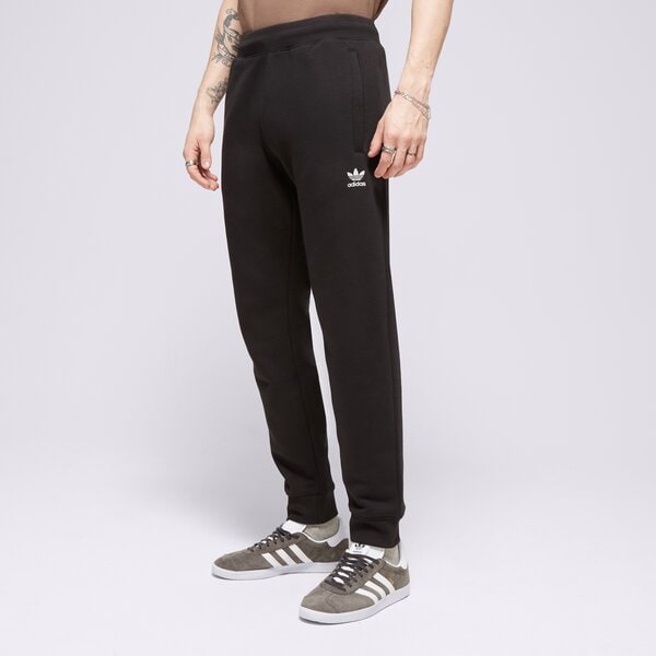 Vīriešu bikses ADIDAS BIKSES ESSENTIALS PANT ir7798 krāsa melna