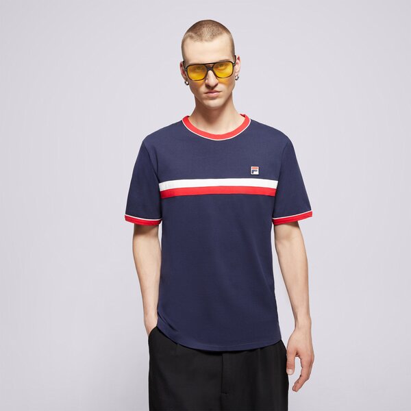 Vīriešu t krekli FILA T-SHIRT CUT AND SEW TEE lm181k91410 krāsa tumši zila