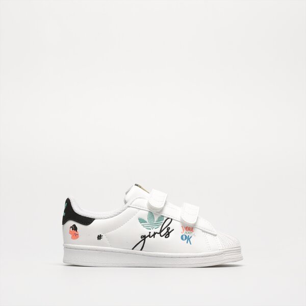Sporta apavi bērniem ADIDAS SUPERSTAR PU.CF I h00779 krāsa balta