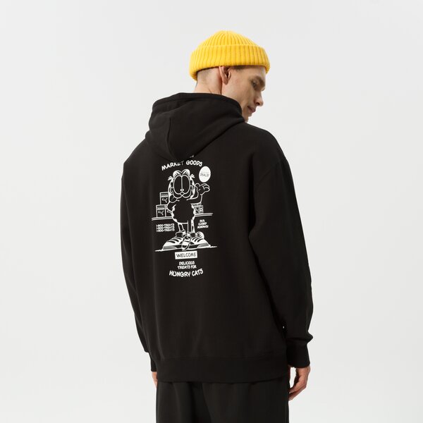 Vīriešu džemperis PUMA  DŽEMPERIS AR KAPUCI  PUMA X GARFIELD HOODIE 534435 01 krāsa melna