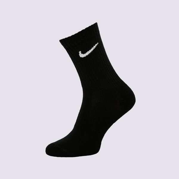 Sieviešu zeķes NIKE 3-PACK CUSHIONED CREW SOCKS sx7664-010 krāsa melna