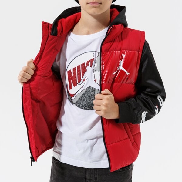 Virsjakas bērniem JORDAN JAKA JORDAN 2 FER JACKET BOY 95a625-r78 krāsa sarkana