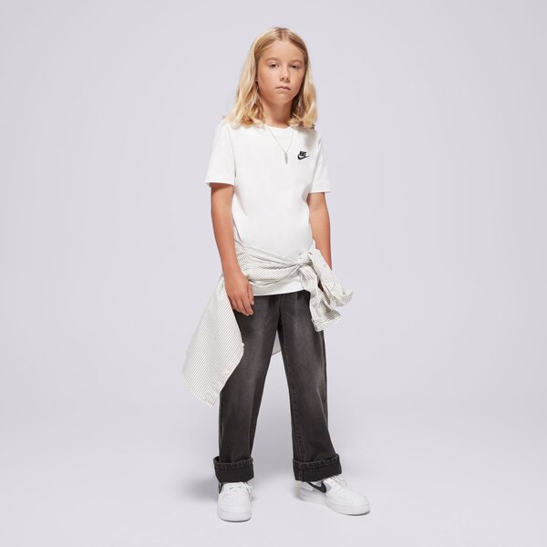 T krekli bērniem NIKE T-SHIRT K NSW TEE EMB FUTURA LBR BOY fz5177-100 krāsa balta