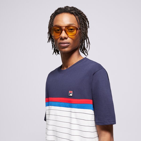 Vīriešu t krekli FILA T-SHIRT CUT AND SEW WITH BB1 STRIPE ss25mh016410 krāsa daudzkrāsaina