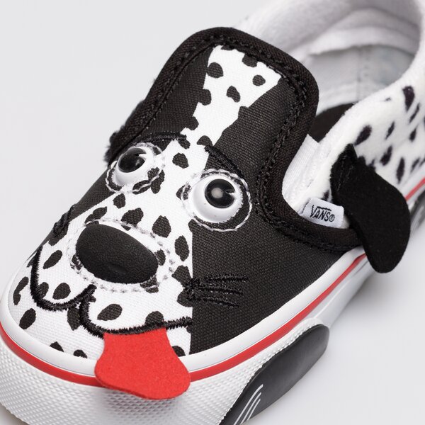 Sporta apavi bērniem VANS TD DOG SLIP-ON V vn0a4vjm6bt1 krāsa balta