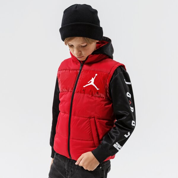 Virsjakas bērniem JORDAN JAKA JORDAN 2 FER JACKET BOY 95a625-r78 krāsa sarkana