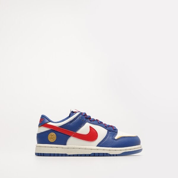 Sporta apavi bērniem NIKE DUNK LOW PS NN fd0673-400 krāsa zila