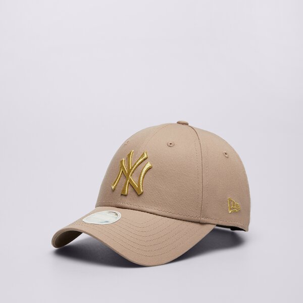 Sieviešu cepure ar nagu NEW ERA CEPURE WMNS MET LOGO 940 NYY NEW YORK YANKEES 60503624 krāsa brūna