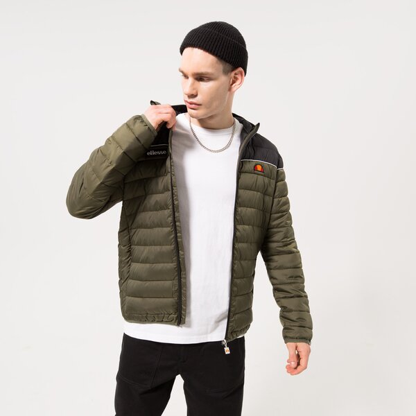 Ziemas jaka vīriešiem ELLESSE JAKA DŪNU LOMBARDY 2 BLK/KHA PADDED JACKET shk13274043 krāsa melna