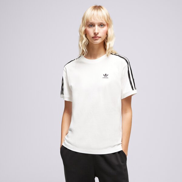 Krekli sievietēm ADIDAS T SHIRT 3 STRIPES ik4050 krāsa balta