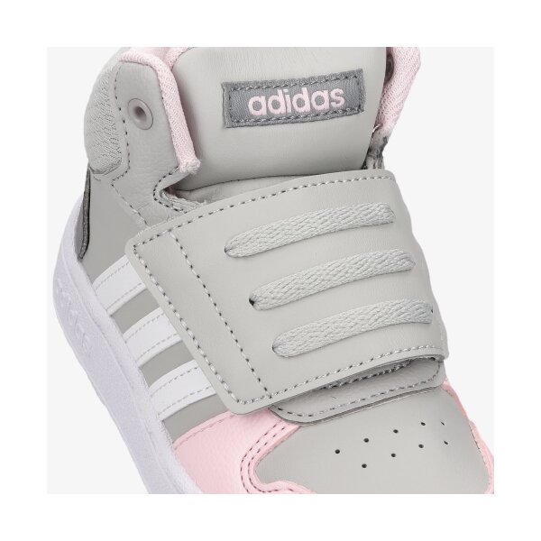Sporta apavi bērniem ADIDAS HOOPS MID 2.0 I gz7779 krāsa pelēka