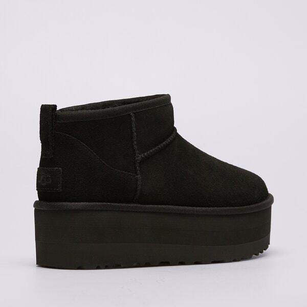 Casual sievietēm UGG CLASSIC ULTRA MINI PLATFORM 1135092-blk krāsa melna