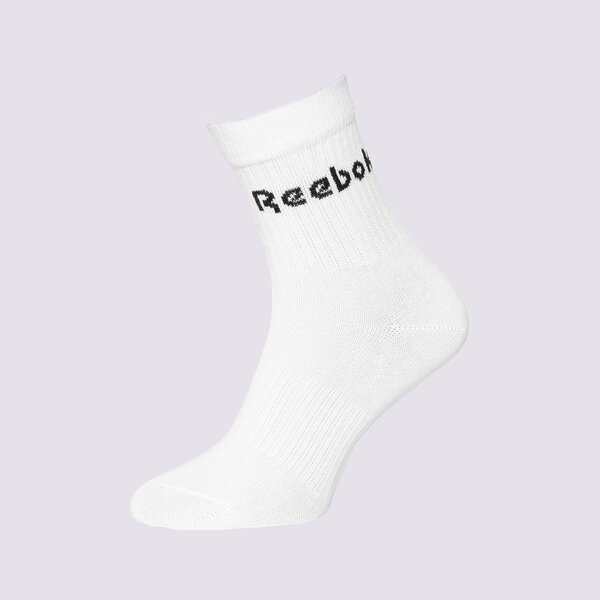 Sieviešu zeķes REEBOK ZEĶES ACT CORE MID CREW SOCK 3P gh0332 krāsa balta