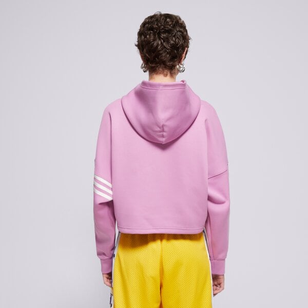 Sieviešu džemperis ADIDAS  DŽEMPERIS AR KAPUCI  NEUCL HOODIE iw5614 krāsa violeta