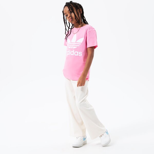T krekli bērniem ADIDAS T-SHIRT TREFOIL TEE GIRL hk0259 krāsa rozā