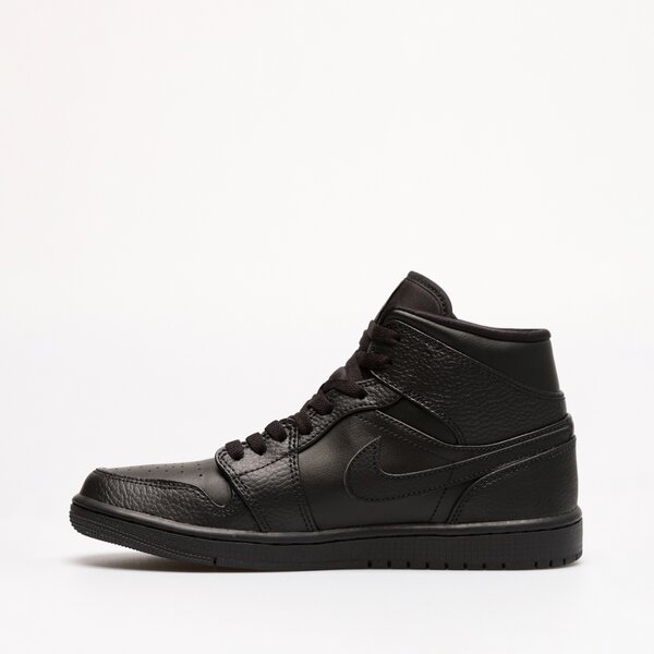 Sporta apavi vīriešiem JORDAN AIR 1 MID  554724-091 krāsa melna