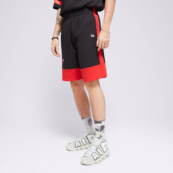 Vīriešu šorti NEW ERA ŠORTI NBA COLOUR BLOCK SHORT BULLS CHICAGO BULLS 60416373 krāsa melna