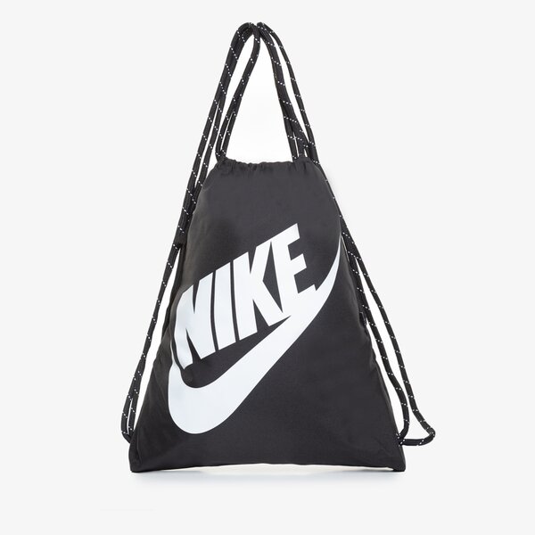 Bērnu maisiņš NIKE MAISINŠ NK HERITAGE DRAWSTRING dc4245-010 krāsa melna