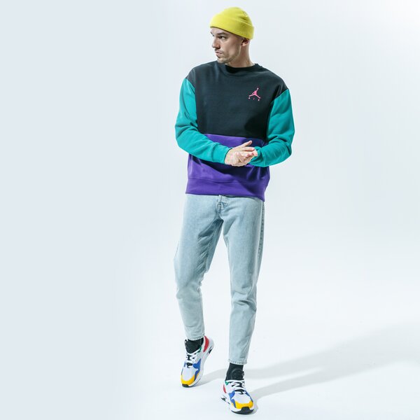 Vīriešu džemperis JORDAN DŽEMPERIS JUMPMAN AIR ct3455-010 krāsa melna