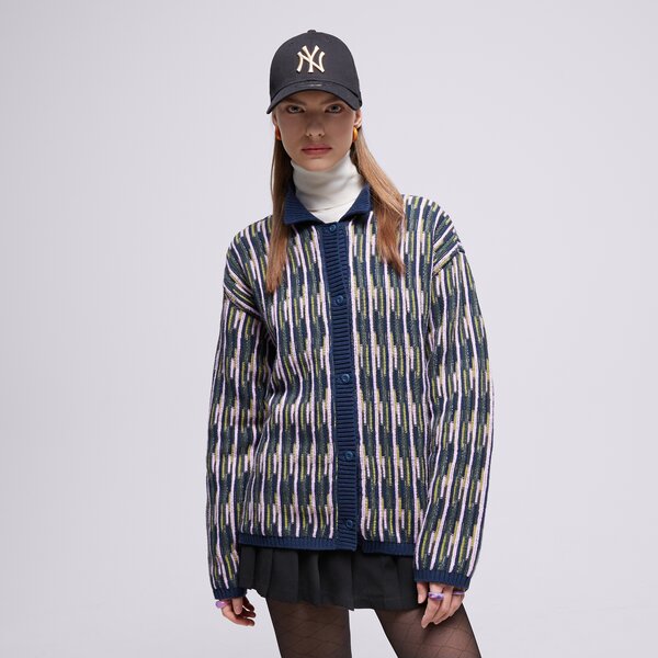 Sieviešu džemperis VANS SVITERIS ALTA CHUNKY KNIT CARDIGAN vn000f6zlkz1 krāsa daudzkrāsaina