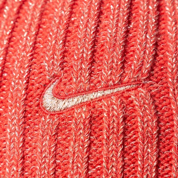 Sieviešu ziemas cepure NIKE CEPURE ZIEMAS W NSW BEANIE UTILITY SWOOSH dm8404-605 krāsa oranža