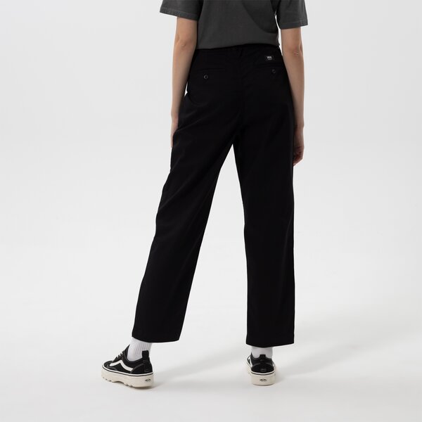 Sieviešu bikses VANS BIKSES AUTHENTIC WMN CHINO vn0a5johblk1 krāsa melna